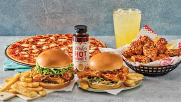 Red Robin Mike's Hot Honey Menu