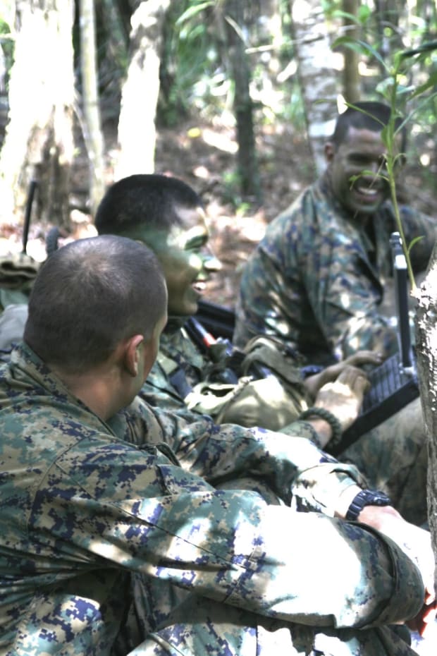 Marines Sgt. Saul Monroy