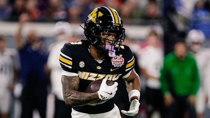 Missouri Tigers wide receiver Kevin Coleman Jr.
