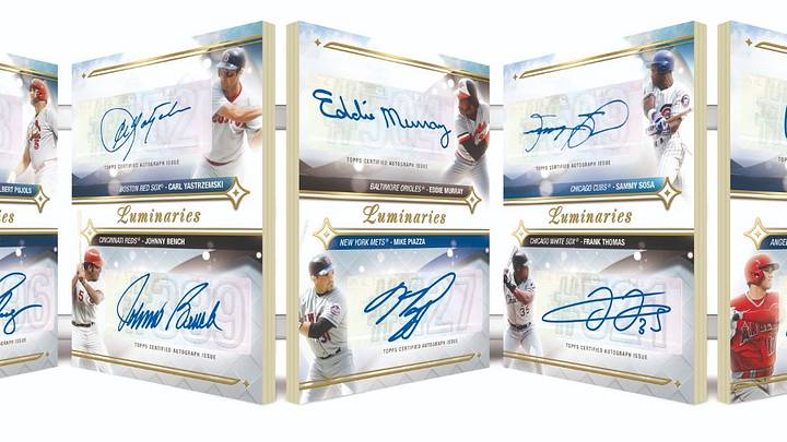 New high-end 2024 Topps Luminaries Baseball contains absurd cards 