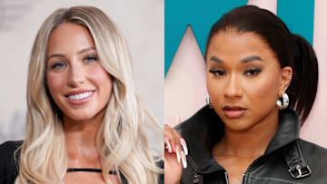 Alix Earle and Jordan Chiles