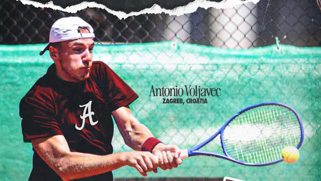 Alabama tennis signee Antonio Voljavec