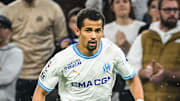 Iliman Ndiaye avec le maillot de l'Olympique de Marseille
