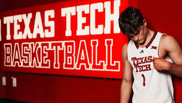 Nolan Groves during his Texas Tech visit. 