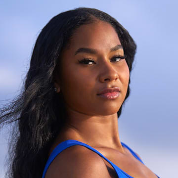 Jordan Chiles was photographed by Ben Horton at The Boca Raton. 