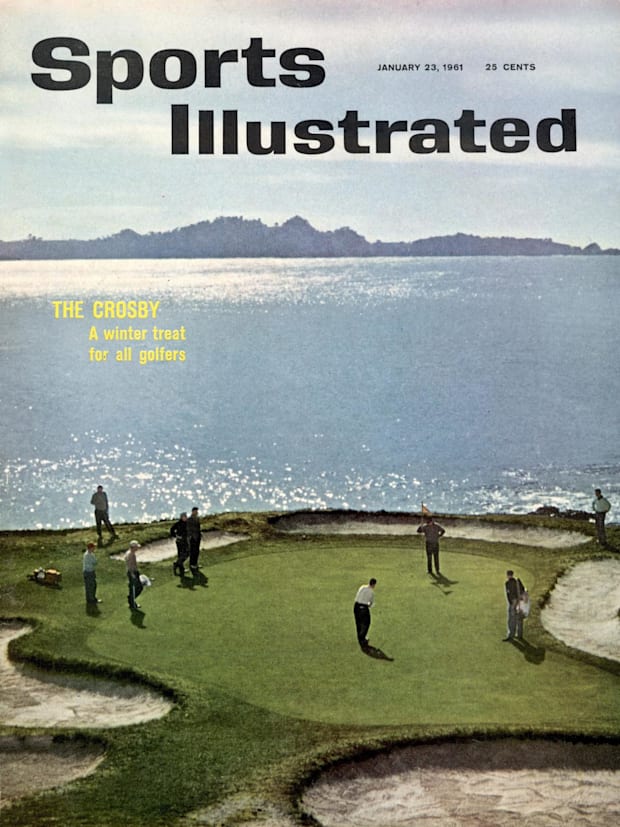 1961 Sports Illustrated cover from Pebble Beach