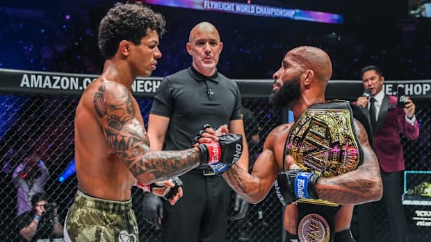 Demetrious Johnson and Adriano Moraes headlined ONE Championship's first United States show.