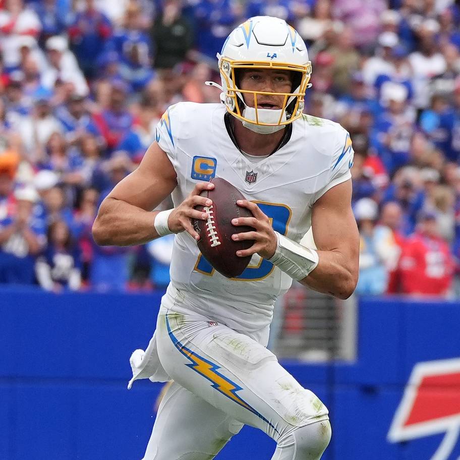 Los Angeles Chargers quarterback Justin Herbert