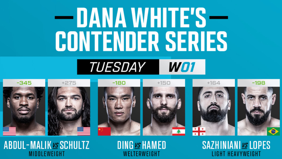 Dana White s Contender Series Results Highlights Season 8 Week 1