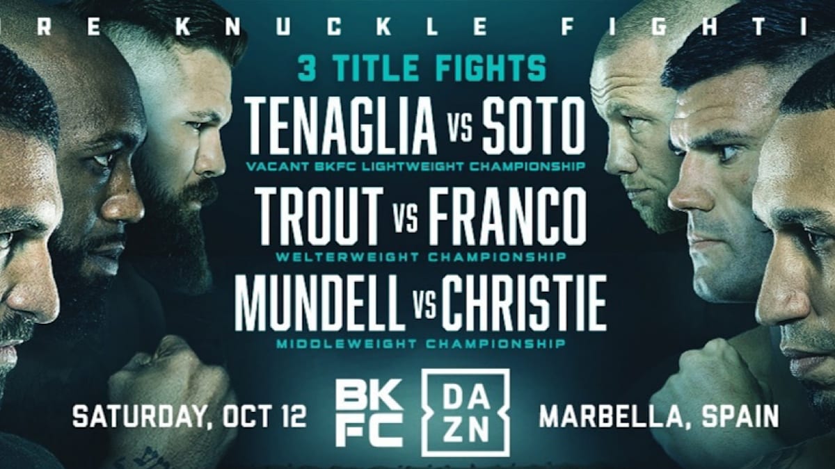 How to Watch BKFC Spain Stream Start Time Undercard
