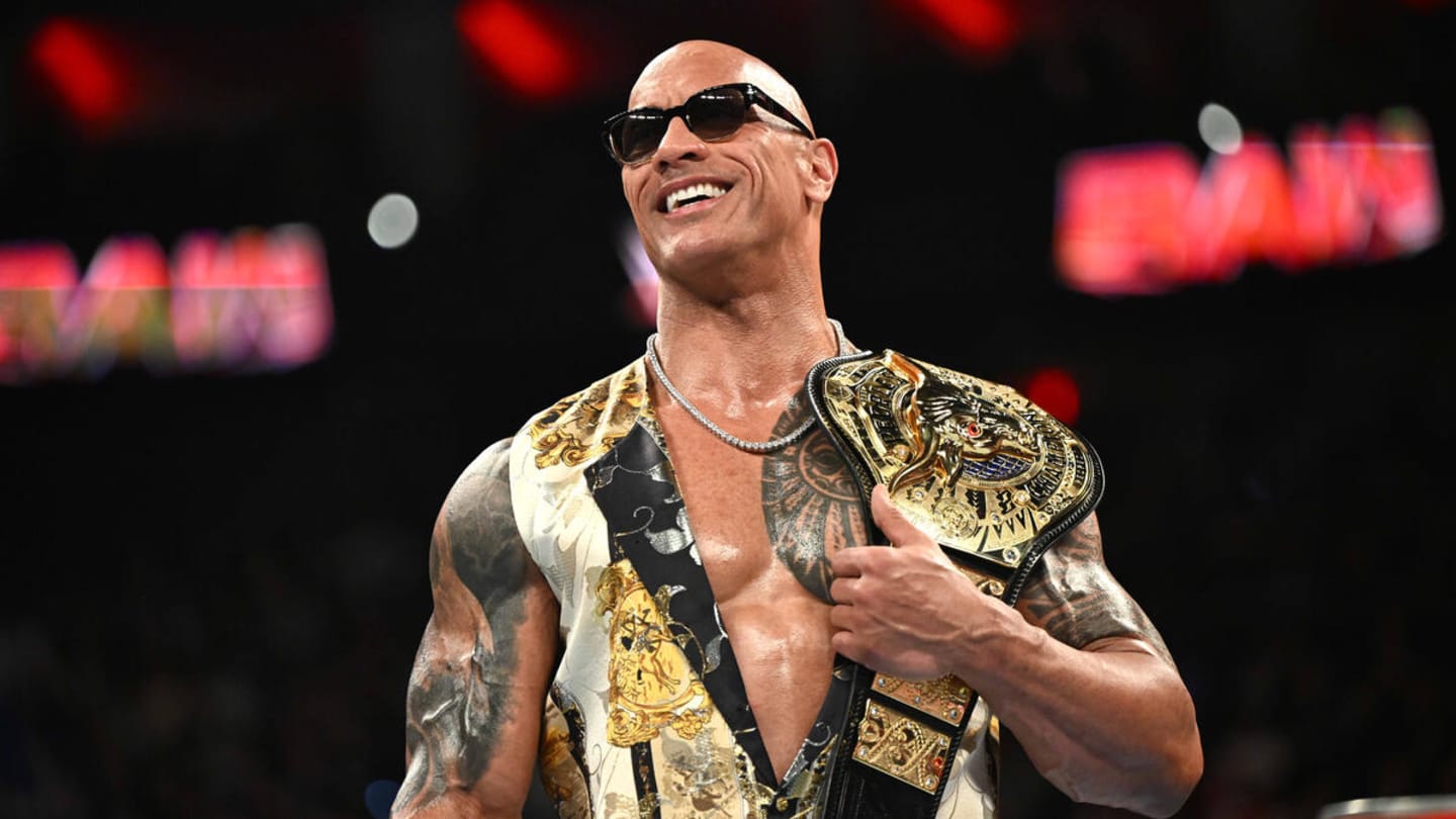 Dwayne 'The Rock' Johnson Makes Appearance in Ahead of WWE Bad