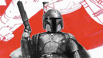 Marvel comics Star Wars: Boba Fett – Black, White & Red #1 cover reveal. Image Credit: StarWars.com