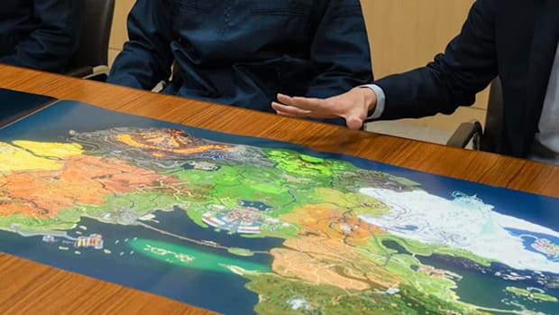 Mario Kart World Physical Development Map