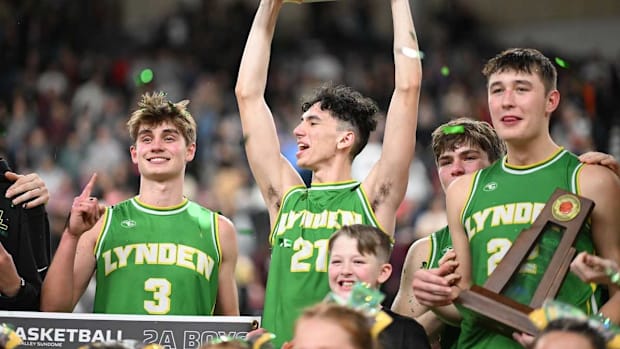 Lynden boys basketball team