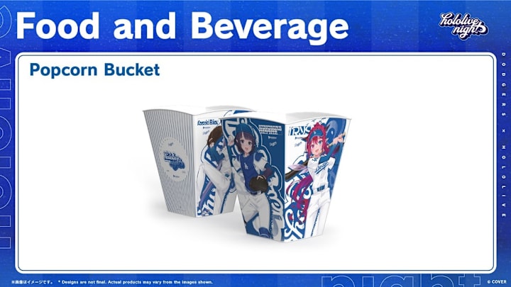 Dodgers Stadium is enticing Vtuber fans with themed food and drink items Dodgers Stadium is enticing Vtuber fans with themed food and drink items