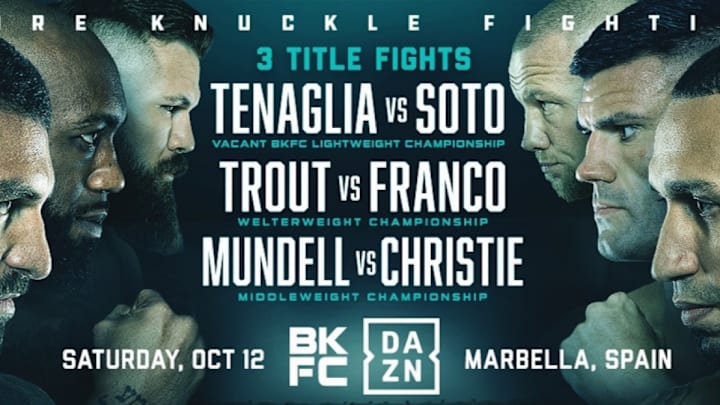 How to Watch BKFC Spain Stream Start Time Undercard