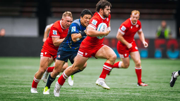 The McMullin twins, Talon and Takoda, both scored their first international tries in the match against Japan