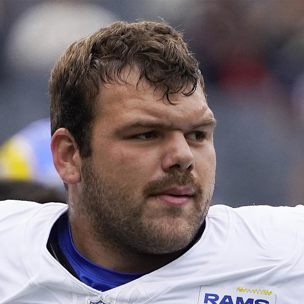 Los Angeles Rams Guard Justin Dedic