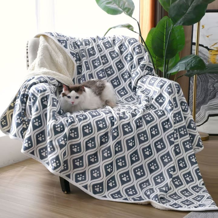 HappyCare Textiles Advanced Pets Waterproof Cat & Dog Blanket