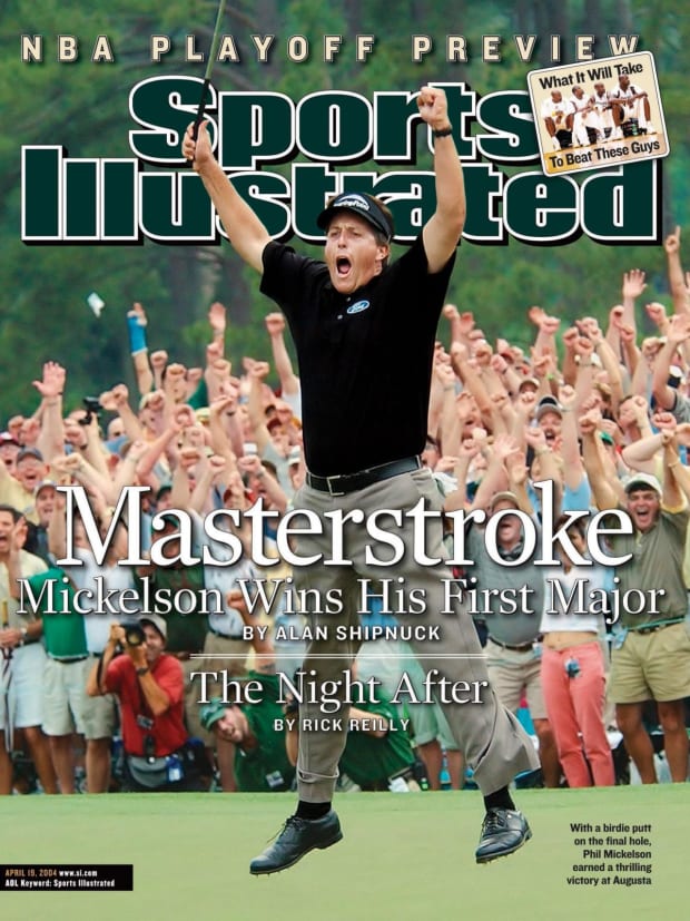 Phil Mickelson SI cover, 2004