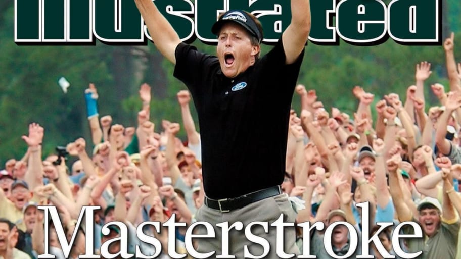 Phil Mickelson SI cover, 2004