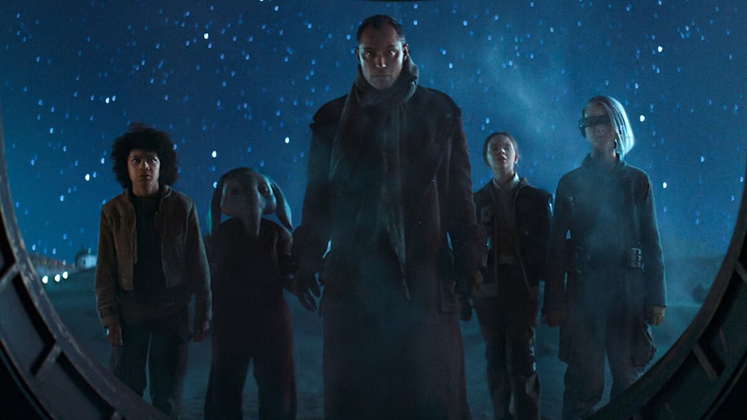 Star Wars: Skeleton Crew Wim, Neel, Jod Na Nawood, Fern, and KB. Image Source: StarWars.com