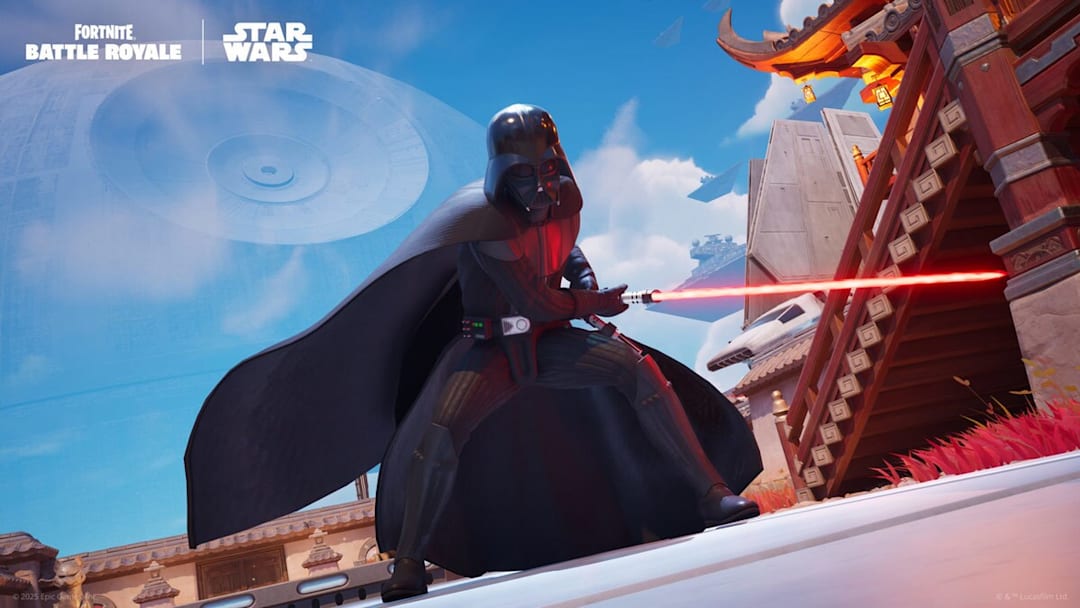 Star Wars Darth Vader comes to the popular video game Fortnite Battle Royale. Image Credit: StarWars.com