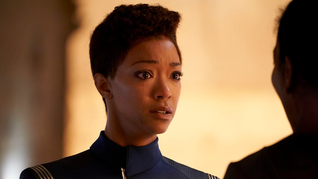 "Perpetual Infinity" -- Ep#211 -- Pictured: Sonequa Martin-Green as Burnham of the CBS All Access series STAR TREK: DISCOVERY. Photo Cr: Steve Wilkie/CBS ÃÂ©2018 CBS Interactive, Inc. All Rights Reserved.