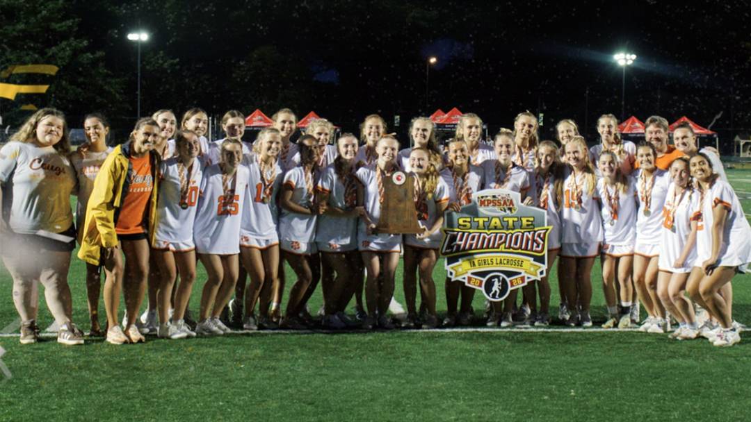 The Fallston girls lacrosse team overcame a long weather delay, Wednesday evening, before defeating Middletown, 11-9, for the MPSSAA Class 1A state championship.