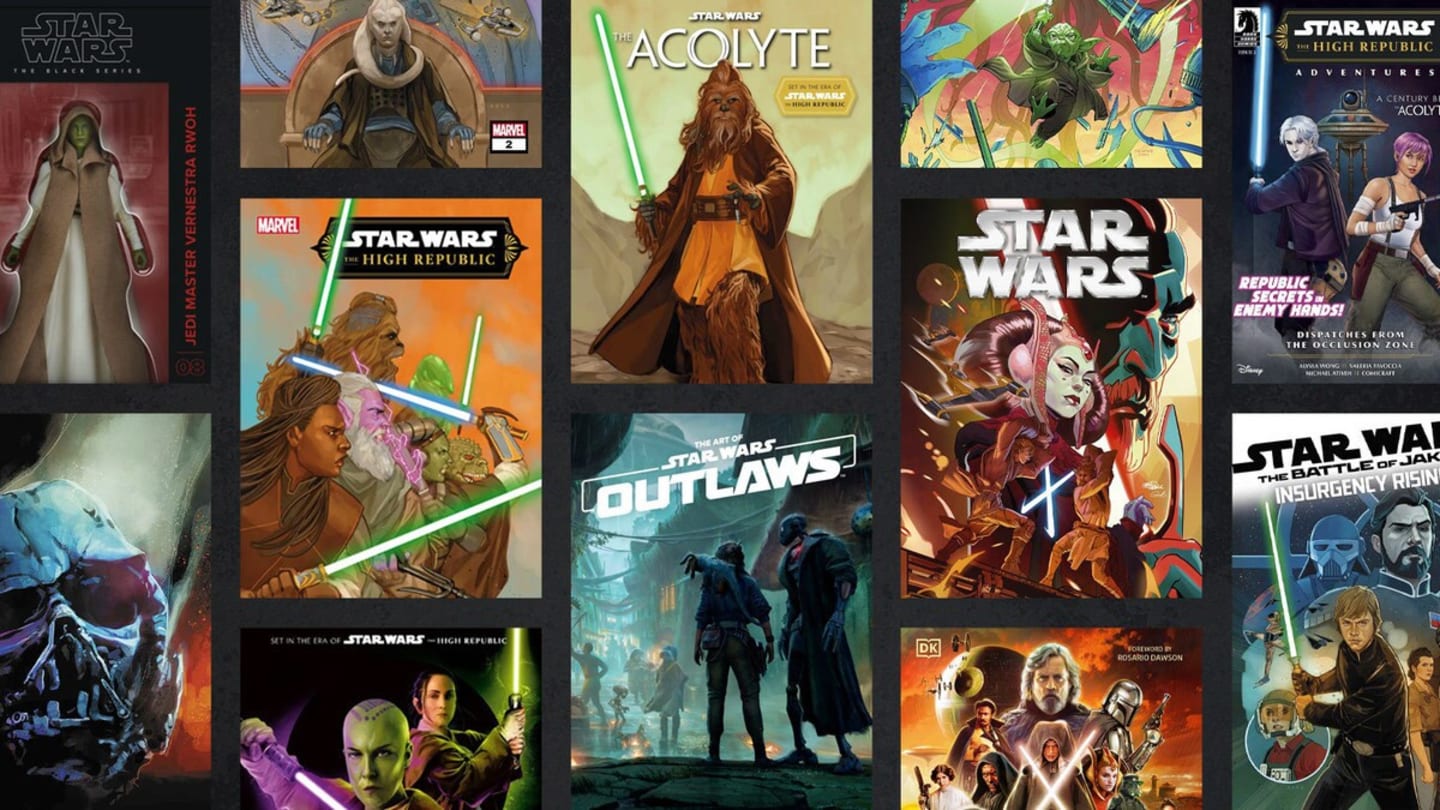 All upcoming Star Wars books and comics for September 2024