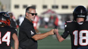 Corona Centennial coach Matt Logan and his team moved up to No. 3 in the state rankings this week. 