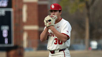 Oklahoma pitcher Michael Catalano