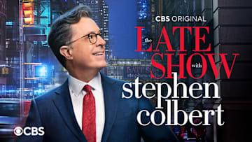 The Late Show with Stephen Colbert key art.