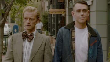 “Everything Starts Somewhere” – Flashbacks reveal the murder case that first introduced young Gibbs (Sean Harmon) to NCIS and his introduction to young, new-to-America Ducky (Adam Campbell), on the 400th episode of NCIS, Tuesday, Nov. 24 (8:00-9:00 PM, ET/PT) on the CBS Television Network. Pictured: Adam Campbell as young Donald Mallard, Sean Harmon as young Leroy Jethro Gibbs. Photo: CBS ©2020 CBS Broadcasting, Inc. All Rights Reserved.