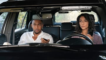 ÒOperation Drano, Part IÓ Ð As NCIS investigates a suspicious death and the missing key piece of evidence is a top secret, high tech battery, Pride and the team realize there could be deadly consequences if it falls into the wrong hands, on ÒNCIS: NEW ORLEANS,Ó Sunday, Jan. 3 (9:30-10:30 PM, ET/9:00-10:00 PM, PT) on the CBS Television Network. Pictured L-R: Charles Michael Davis as Special Agent Quentin Carter and Necar Zadegan as Special Agent Hannah Khoury Photo: Sam Lothridge/CBS ©2020 CBS