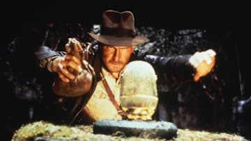 Get ready for edge-of-your-seat thrills in Indiana Jones and the Raiders of the Lost Ark, winner of four Academy Awards¨. Indy (Harrison Ford) and his feisty ex-flame Marion Ravenwood (Karen Allen) dodge booby-traps, fight Nazis and stare down snakes in their incredible worldwide quest for the mystical Ark of the Covenant. Experience one exciting cliffhanger after another when you discover adventure with the one and only Indiana Jones. Indiana Jones and the Raiders of the Lost Ark is one of the