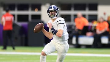 Jackson County Central quarterback Roman Voss.