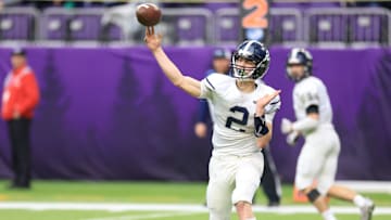 Jackson County Central quarterback Roman Voss.