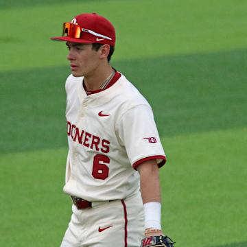 Oklahoma infielder Kyle Branch