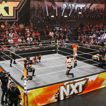 WWE NXT live in progress.