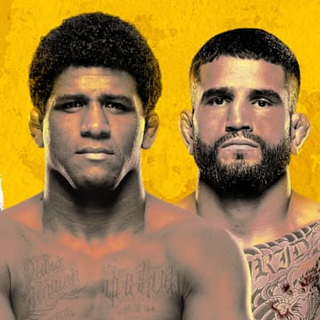 Official graphic for UFC Vegas 97: Gilbert Burns vs. Sean Brady.