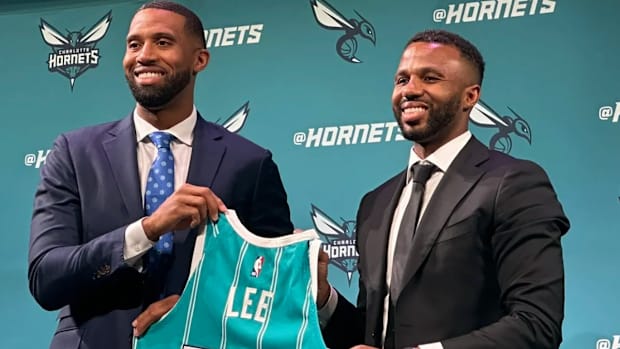 Hornets head coach Charles Lee and GM Jeff Peterson