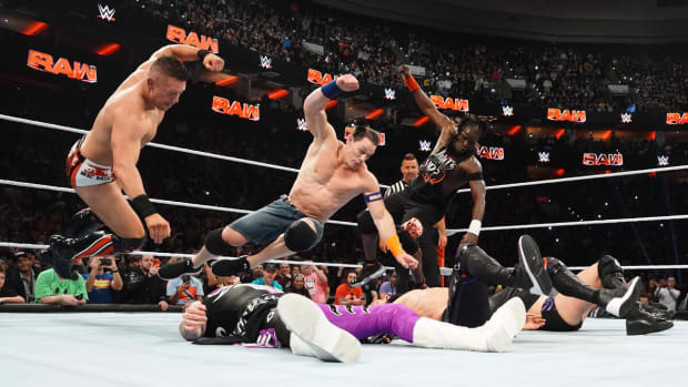 The Miz, John Cena, and R-Truth