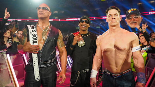 John Cena, The Rock, Travis Scott John Cena, The Rock, Travis Scott