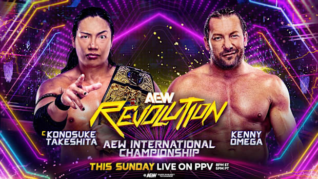 Konosuke Takeshita vs. Kenny Omega