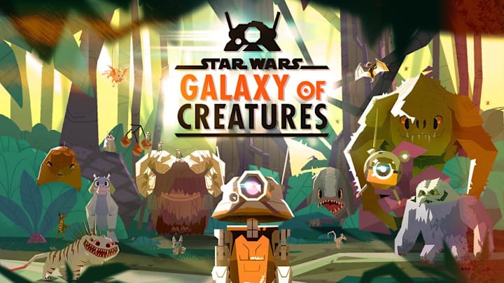 Galactic Wildlife Big and Small with SF-R3 "Aree" in Star Wars Galaxy of Creatures. Image Credit StarWars.com