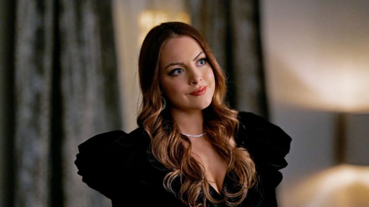 Dynasty -- "That Wicked Stepmother" -- Image Number: DYN314a_0207b.jpg -- Pictured: Elizabeth Gillies as Fallon -- Photo: Bob Mahoney/The CW -- © 2020 The CW Network, LLC. All Rights Reserved