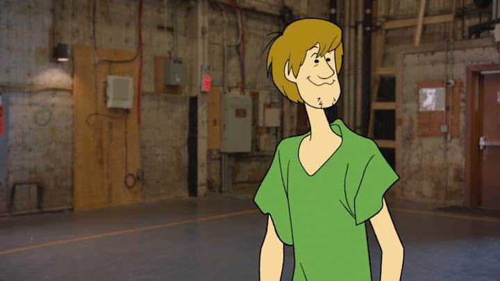 Specials -- “Scooby-Doo, Where Are You Now!” -- Image Number: SDRfg_0004 -- Pictured (L - R): Shaggy -- Photo: Abominable Pictures/The CW -- © 2021 The CW Network, LLC. All Rights Reserved.