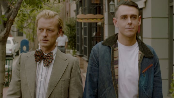 “Everything Starts Somewhere” – Flashbacks reveal the murder case that first introduced young Gibbs (Sean Harmon) to NCIS and his introduction to young, new-to-America Ducky (Adam Campbell), on the 400th episode of NCIS, Tuesday, Nov. 24 (8:00-9:00 PM, ET/PT) on the CBS Television Network. Pictured: Adam Campbell as young Donald Mallard, Sean Harmon as young Leroy Jethro Gibbs. Photo: CBS ©2020 CBS Broadcasting, Inc. All Rights Reserved.