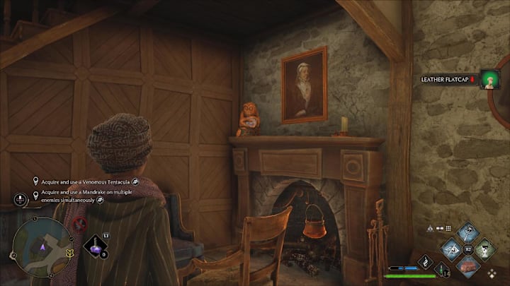 The location of a Demiguise Moon in Hogwarts Legacy.